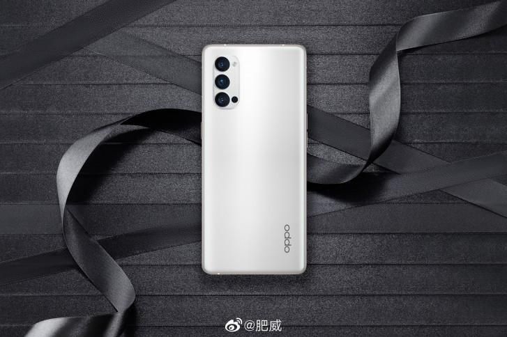OPPO Reno4 Pro in Black and White colors leaked online