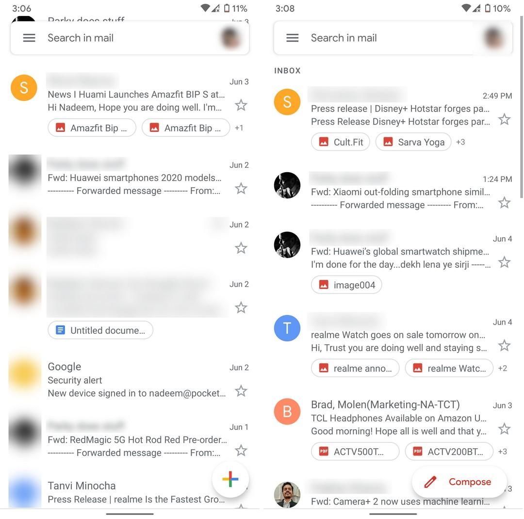 Gmail’s teeny-tiny Compose button gets a little bigger with the latest ...