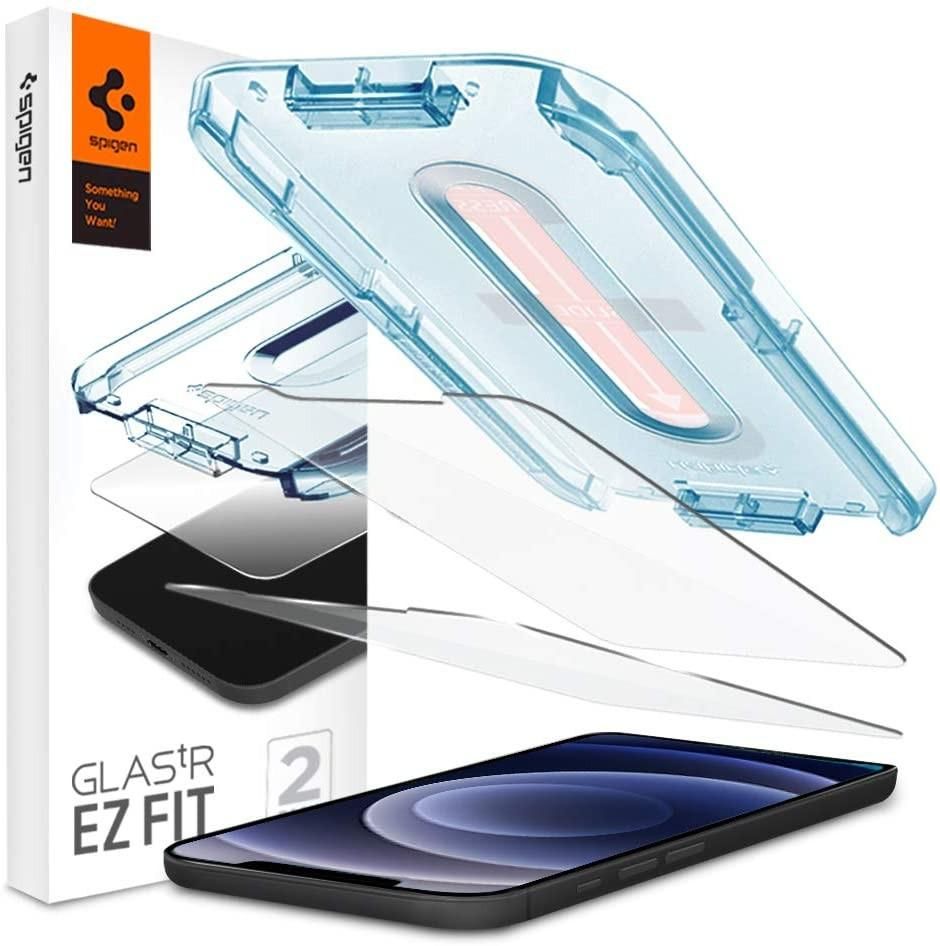 Spigen Glastr Ezfit screen protector for iPhone 12