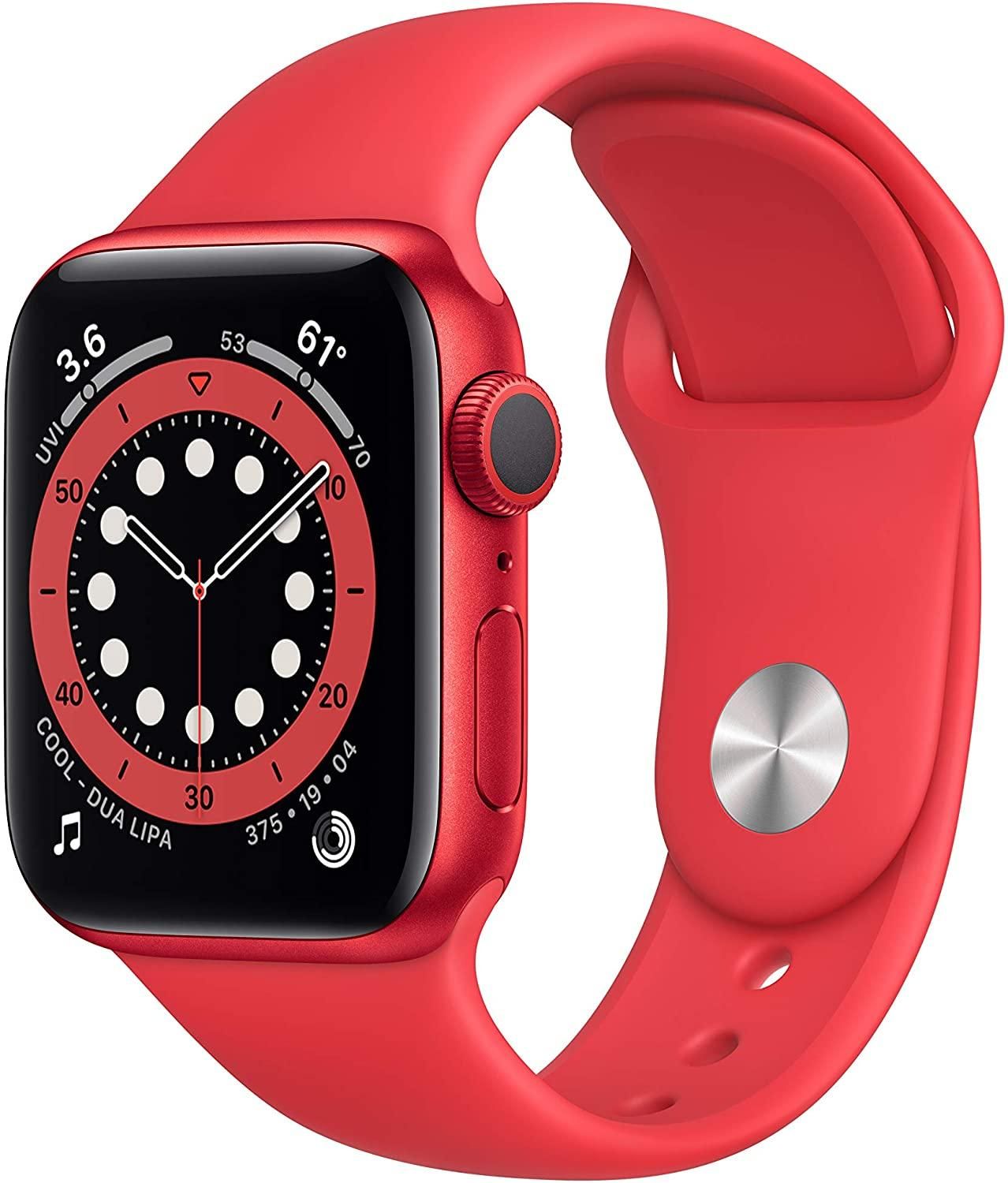 Yeni Apple Watch Series 6 (ÜRÜN)KIRMIZI