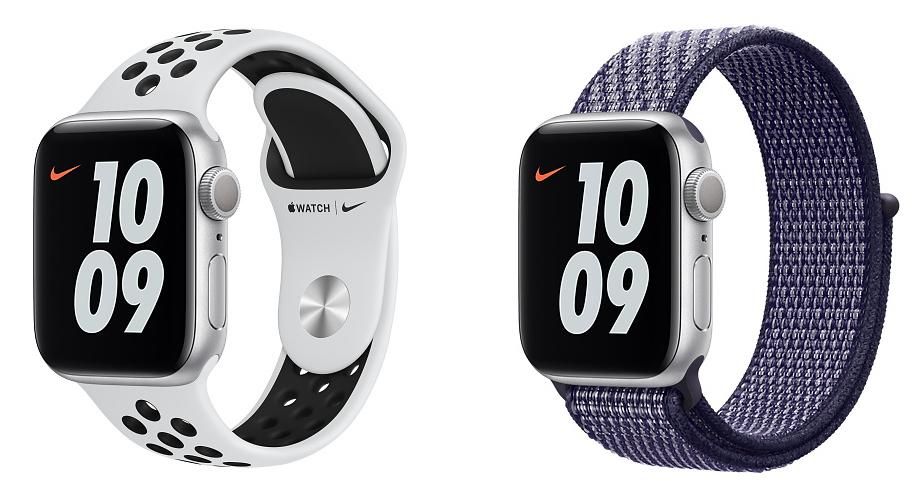 Apple Watch Series 6 Nike Sport and Nike Sport Loop bands