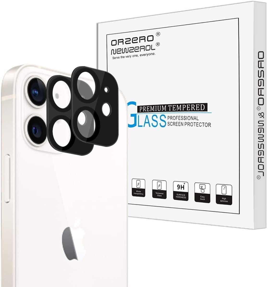 Orzero camera lens protector for iPhone 12