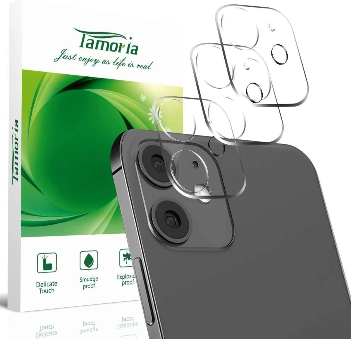 Tamoria camera lens protector for iPhone 12