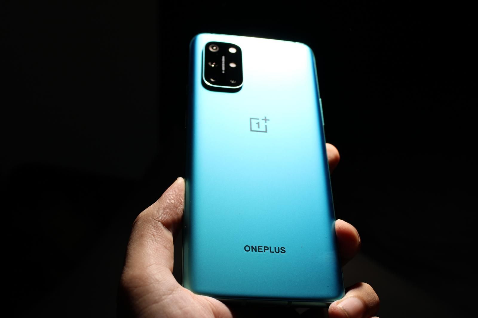 OnePlus 8T in dark