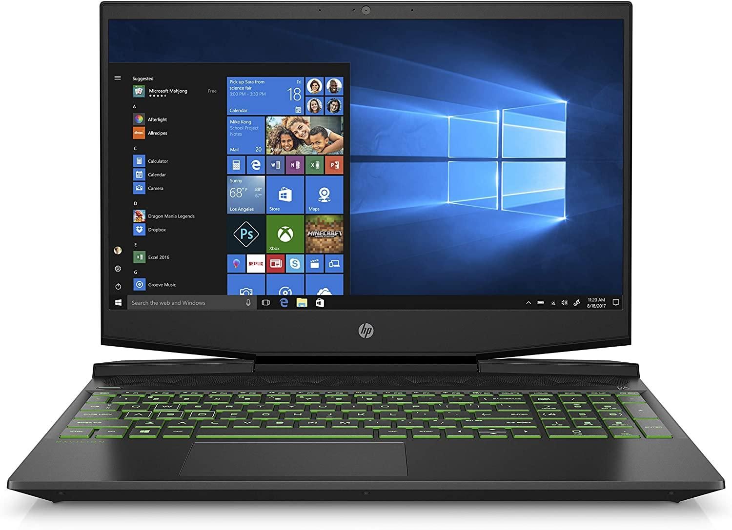 HP Pavilion Gaming 15.6-Inch Micro-EDGE Laptop Product box image