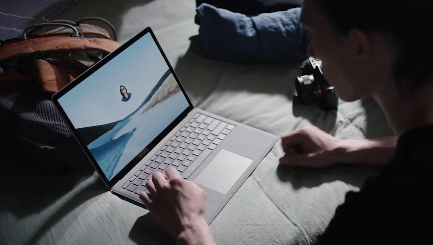 The Microsoft Surface Laptop 3 had video recording