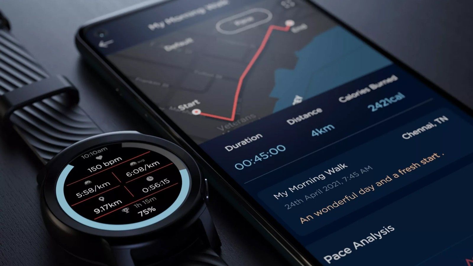 smartwatch GPS tracking