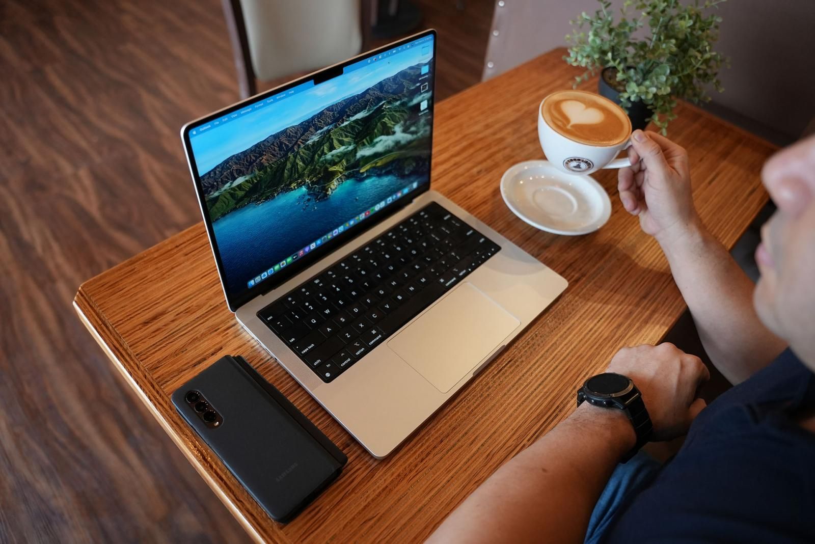 MacBook Pro on table