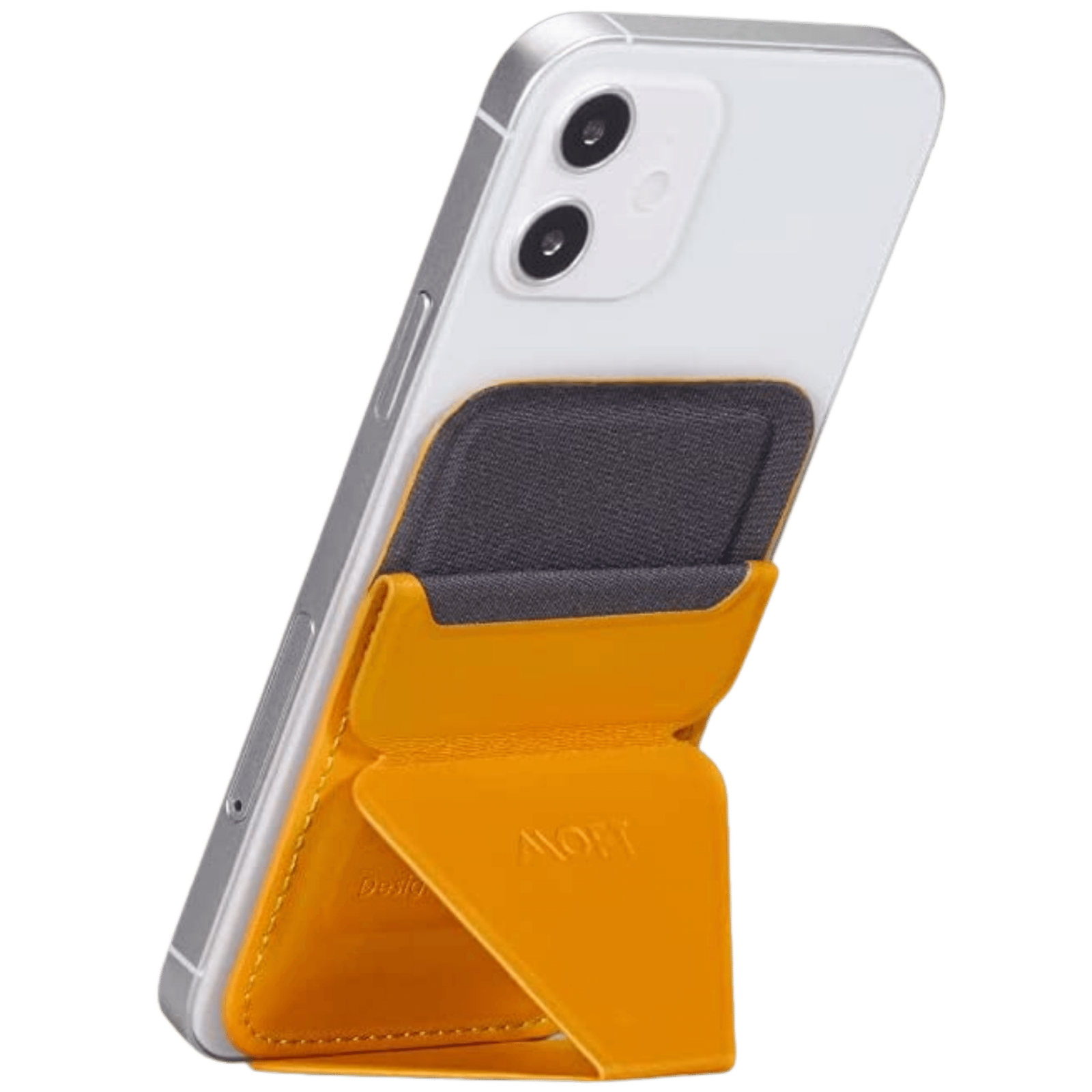 MOFT Magnetic Stand and Wallet in Yellow