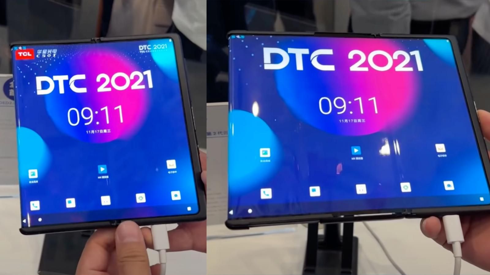 TCL's foldable and rollable smartphone prototype