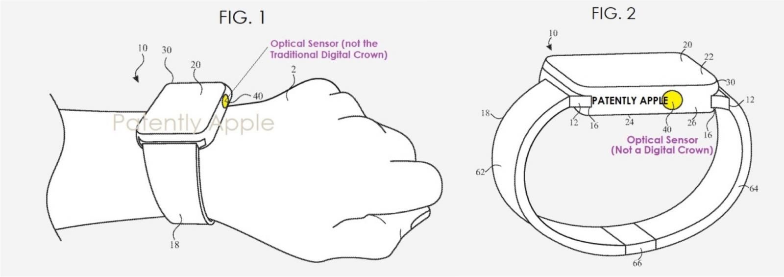 apple watch with optical sensor