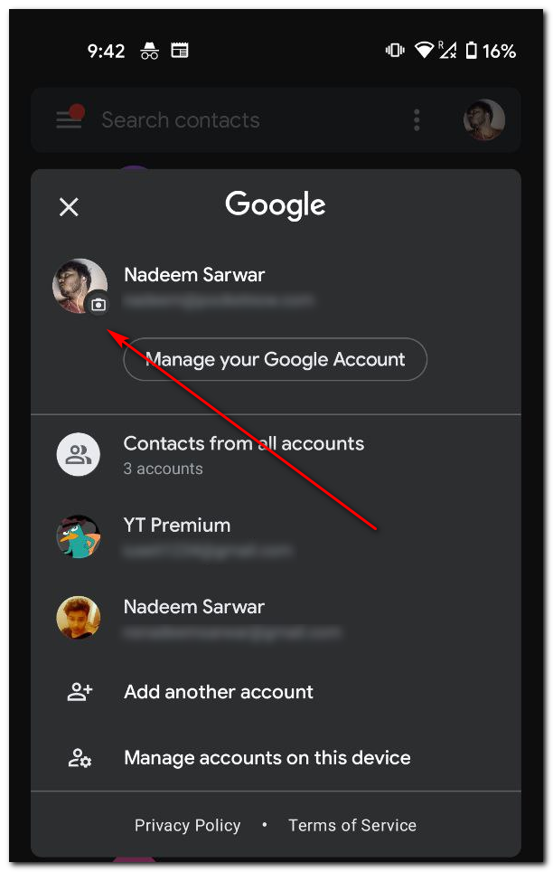 Google Contacts now lets you change that vintage Google Account profile ...