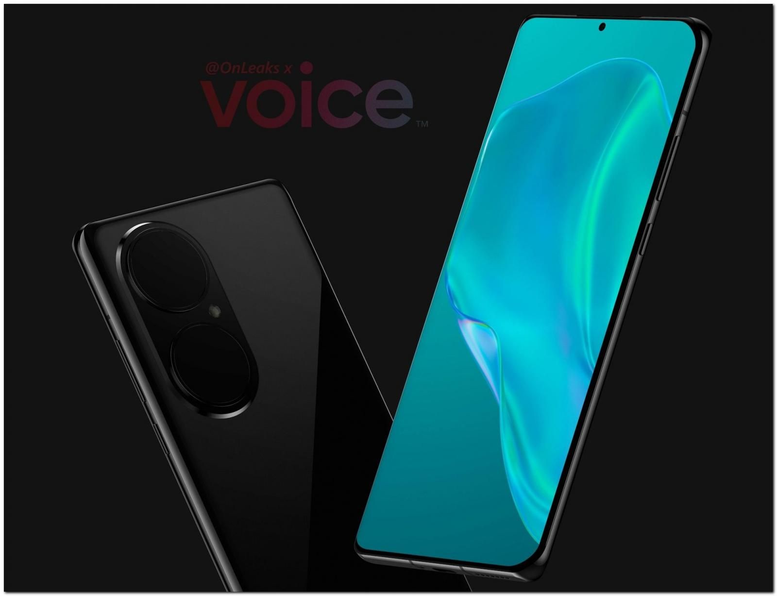huawei p50 pro onleaks voice angled