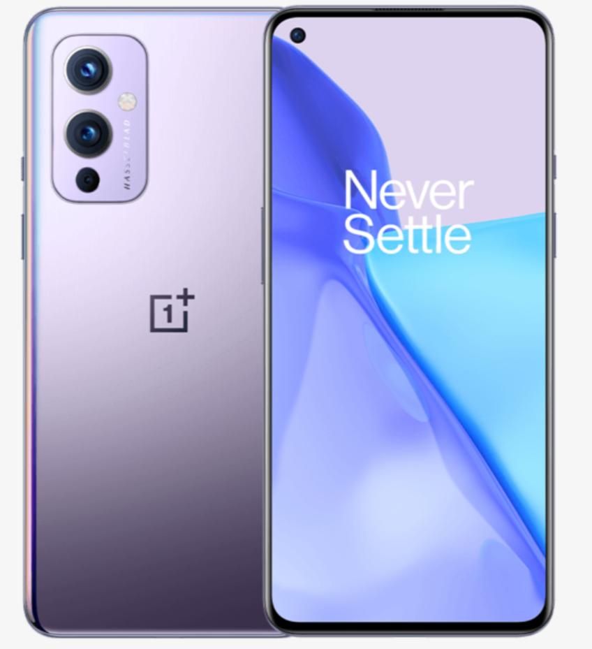 oneplus 9 for product boxes purple pocketnow