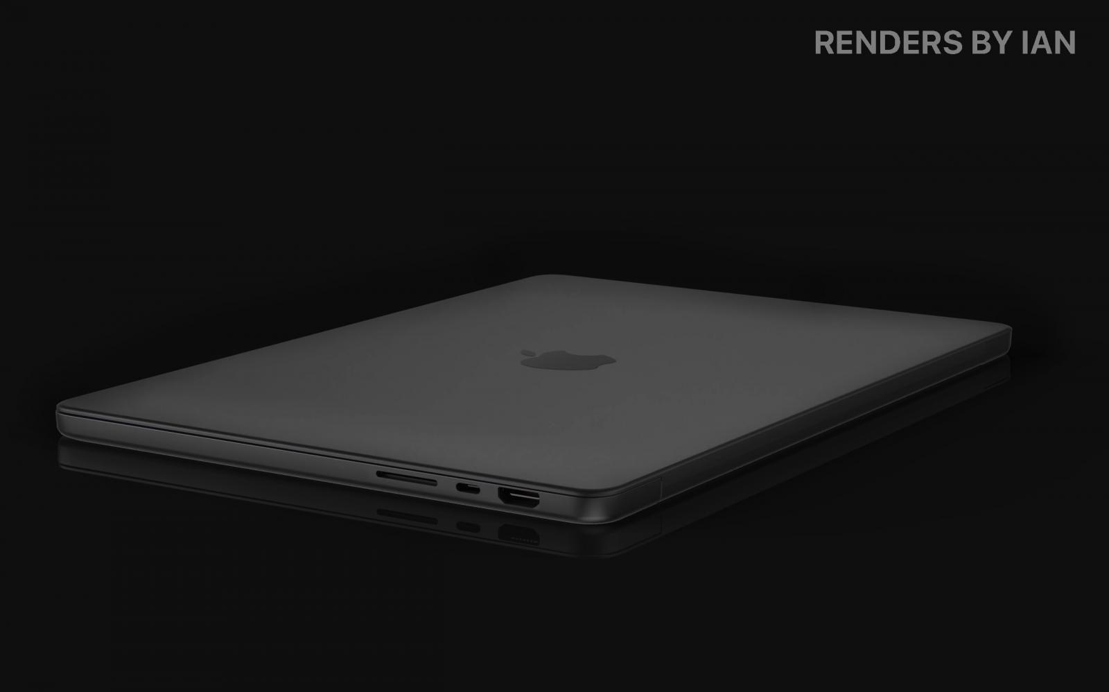 Alleged MacBook Pro render