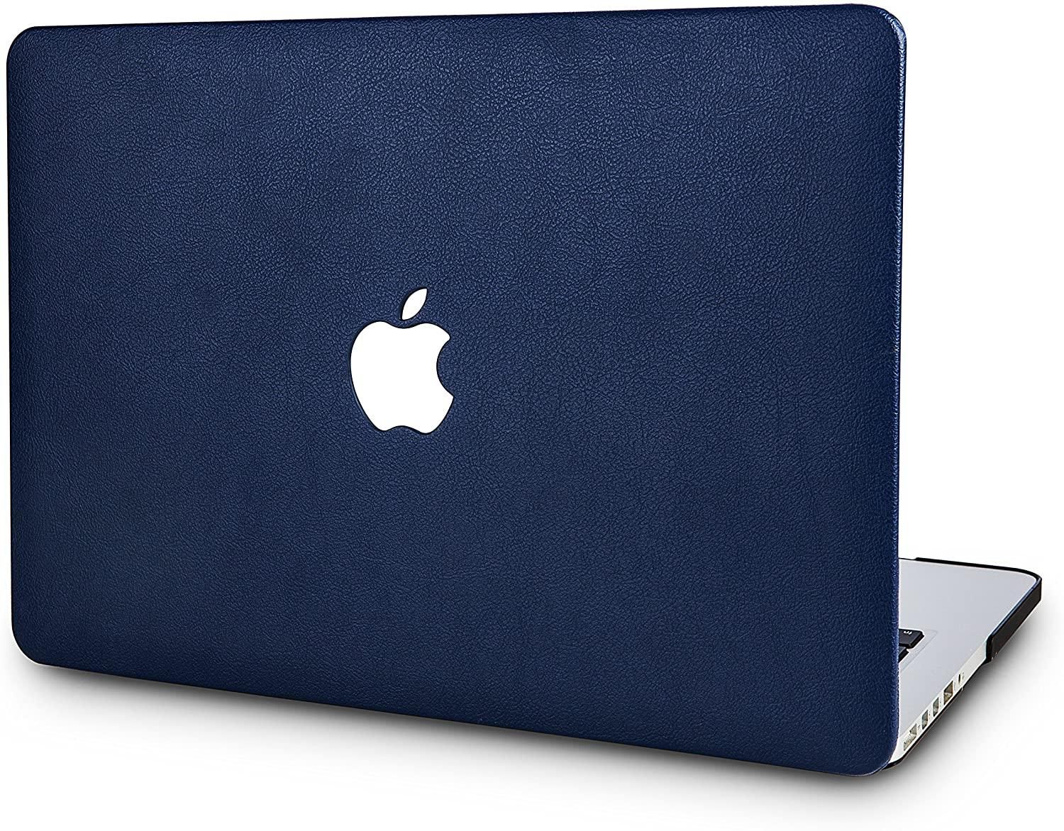 KECC Leather Hard Shell Case for Macbook Pro 16&#x201D; 2019-21