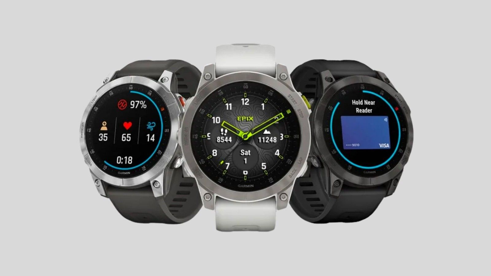 Garmin Epix smartwatches