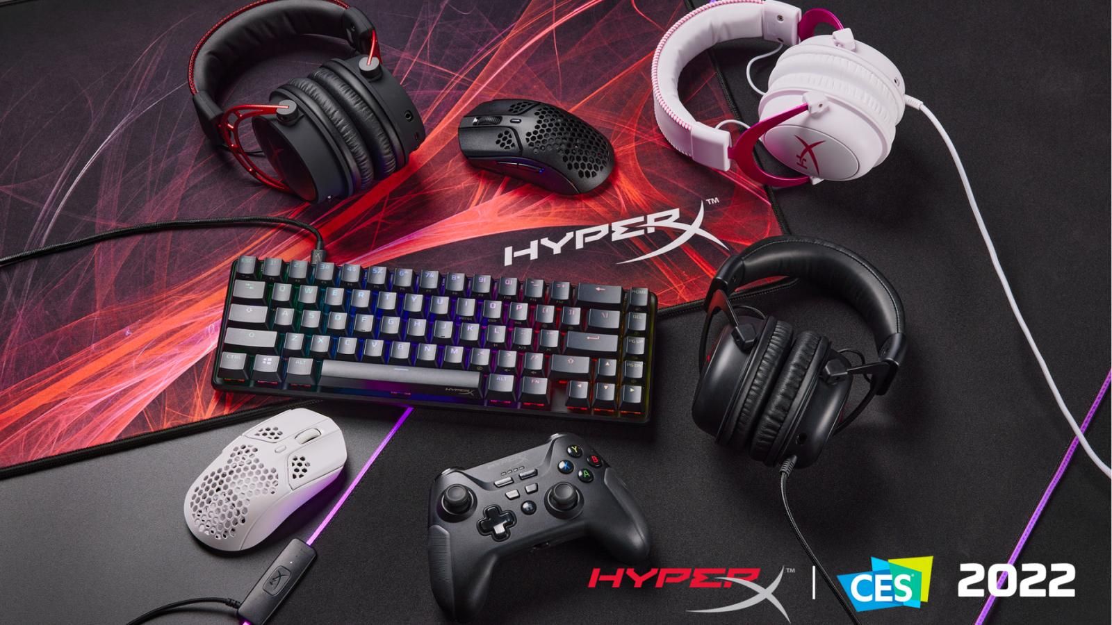 HyperX CES 2022 gaming accessories
