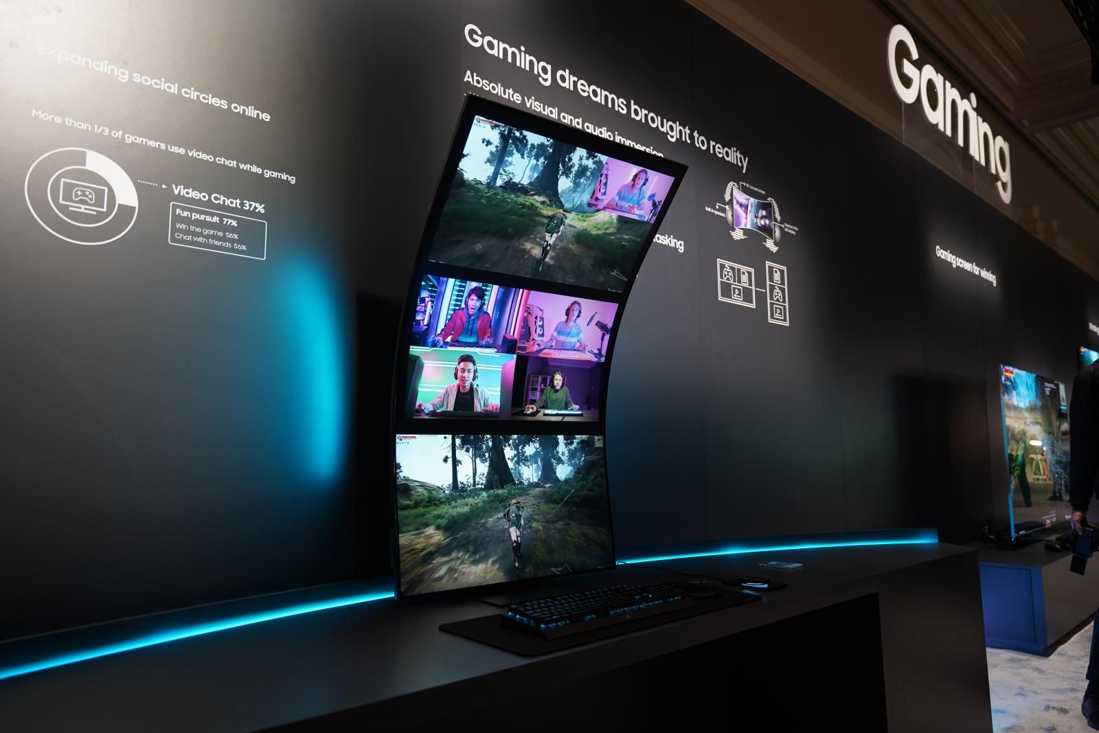 Samsung Odyssey Ark at CES 2022