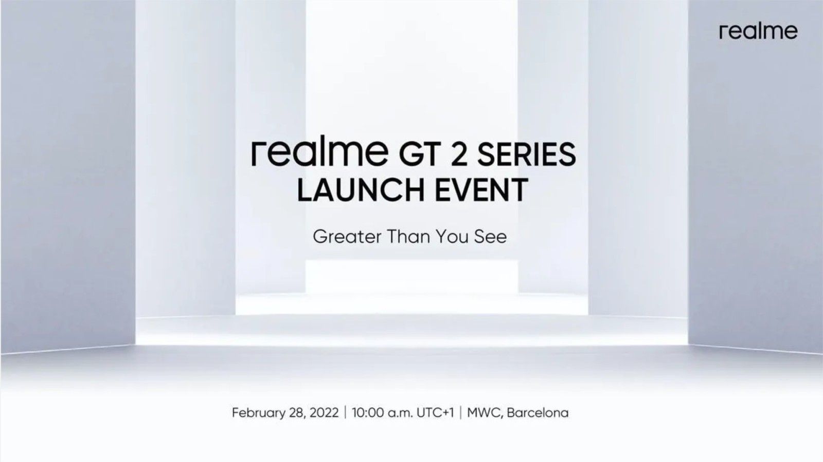 realme GT 2 launch event MWC 2022