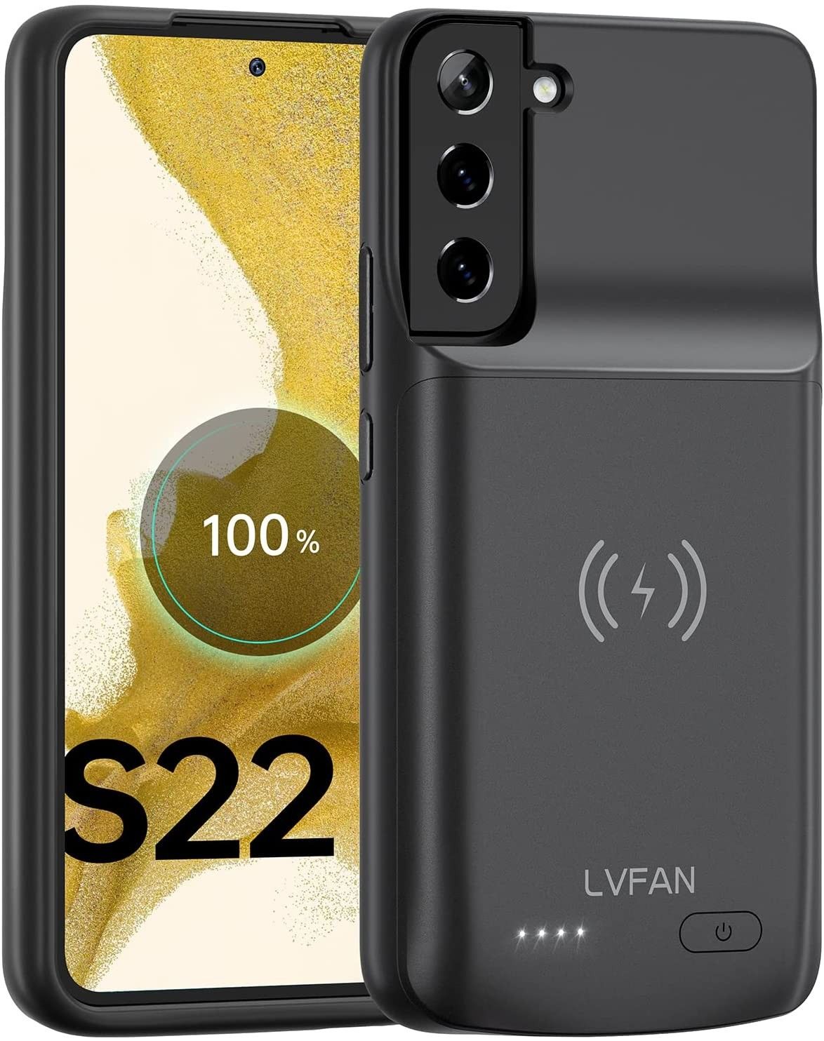 LVFAN Battery Case for Samsung Galaxy S22