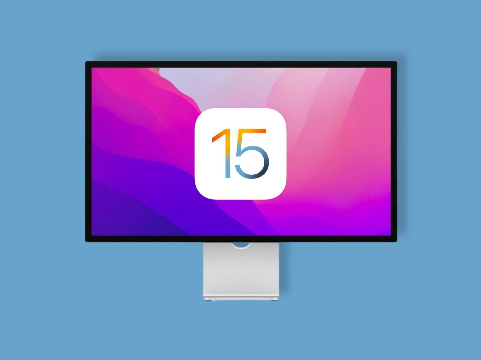 Apple Studio Display iOS 15