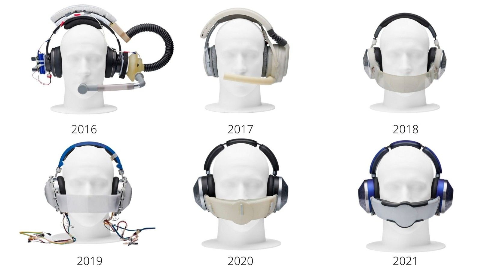 Dyson Zone Headphones Prototypes