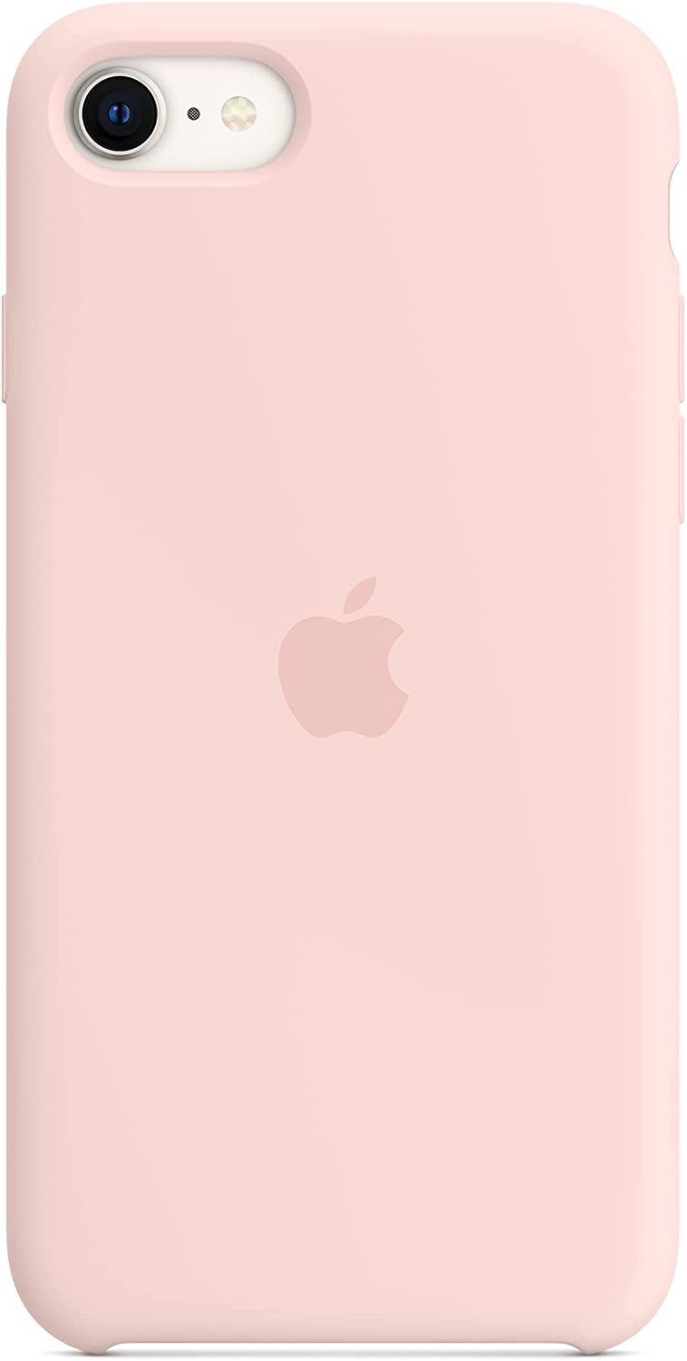 iPhone SE 2022 için MagSafe Tebeşir Pembesi ile Apple Silikon Kılıf