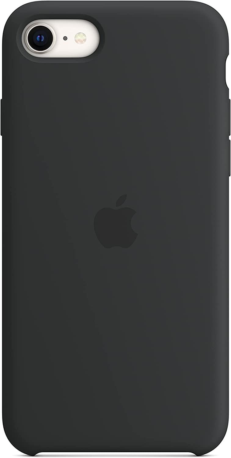 iPhone SE 2022 için MagSafe Midnight özellikli Apple Silikon Kılıf
