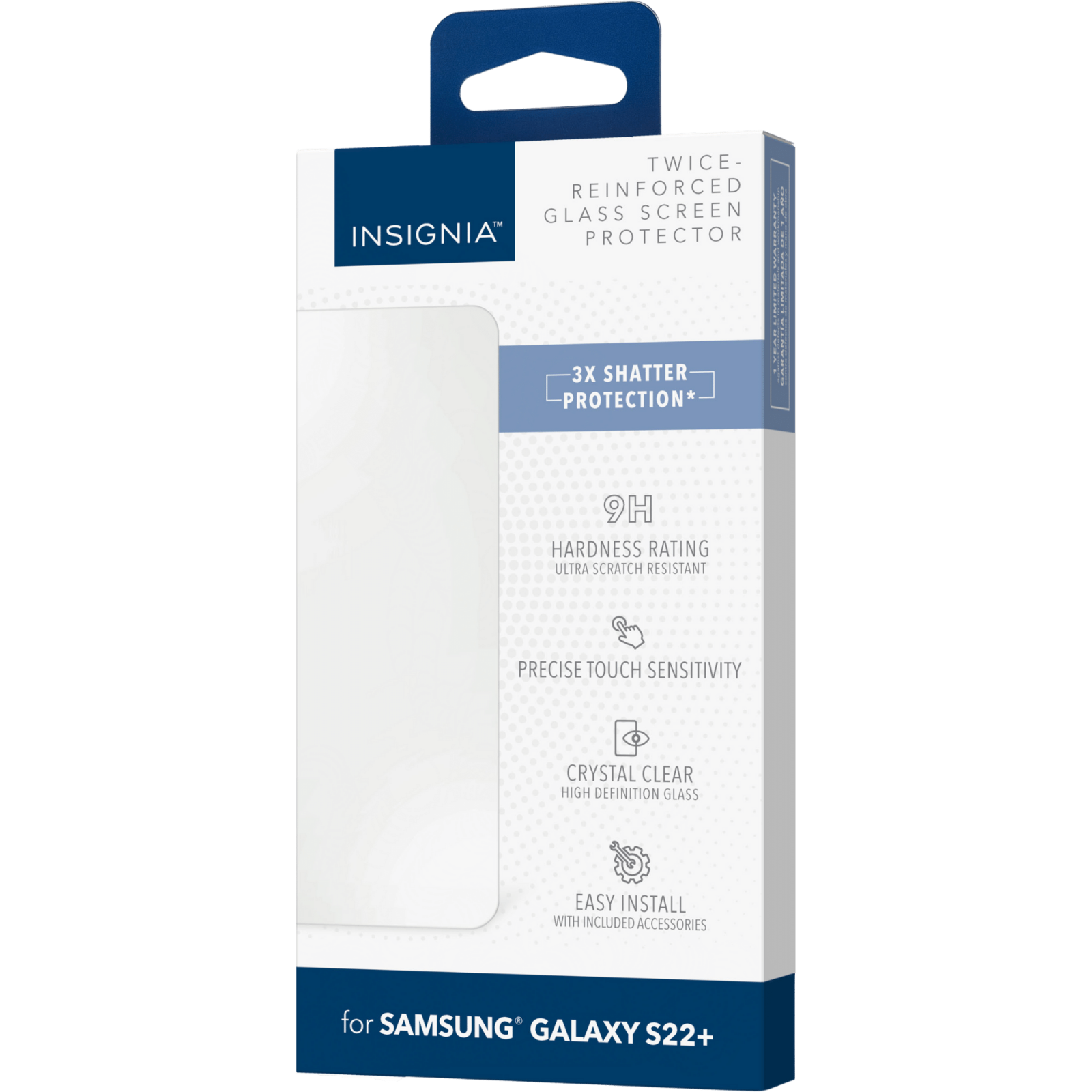 Insignia Tempered Glass Galaxy S22 Plus Screen Protector