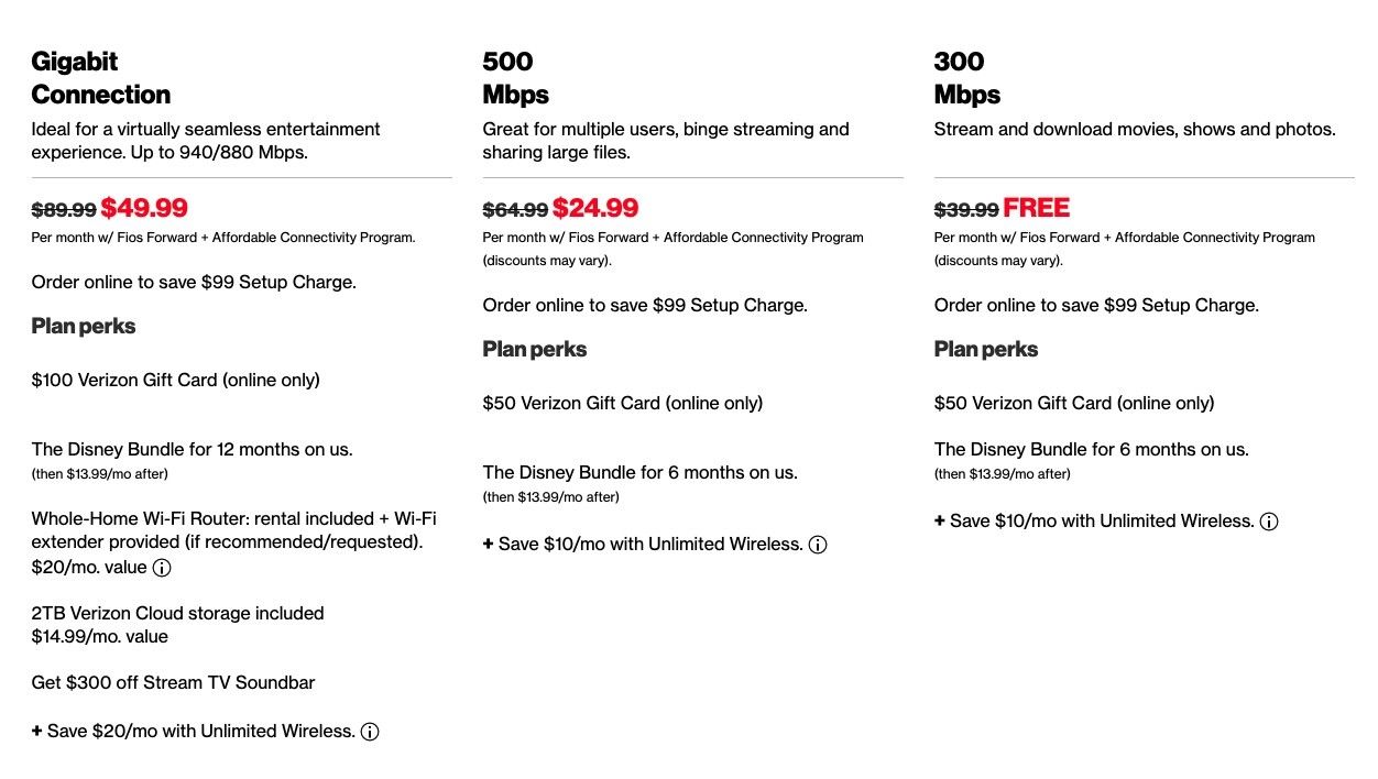 Join Verizon Unlimited and Fios, get up to $500 back