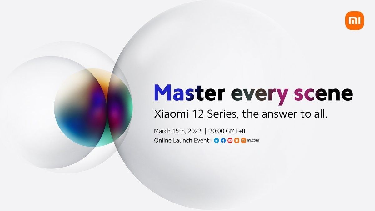xiaomi 12 global launch poster