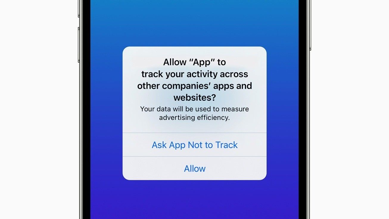 App Tracking Transparency iPhone Dummy