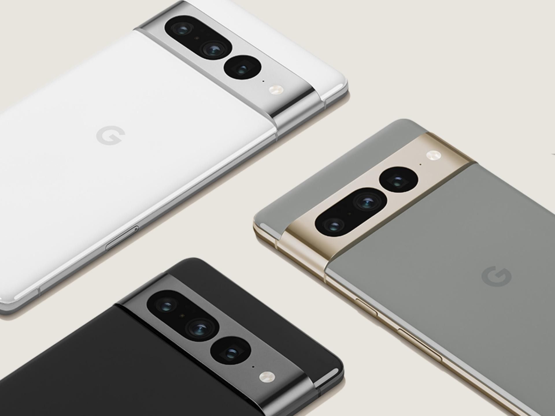 Pixel 7a official case lineup leaks showcasing all three colors