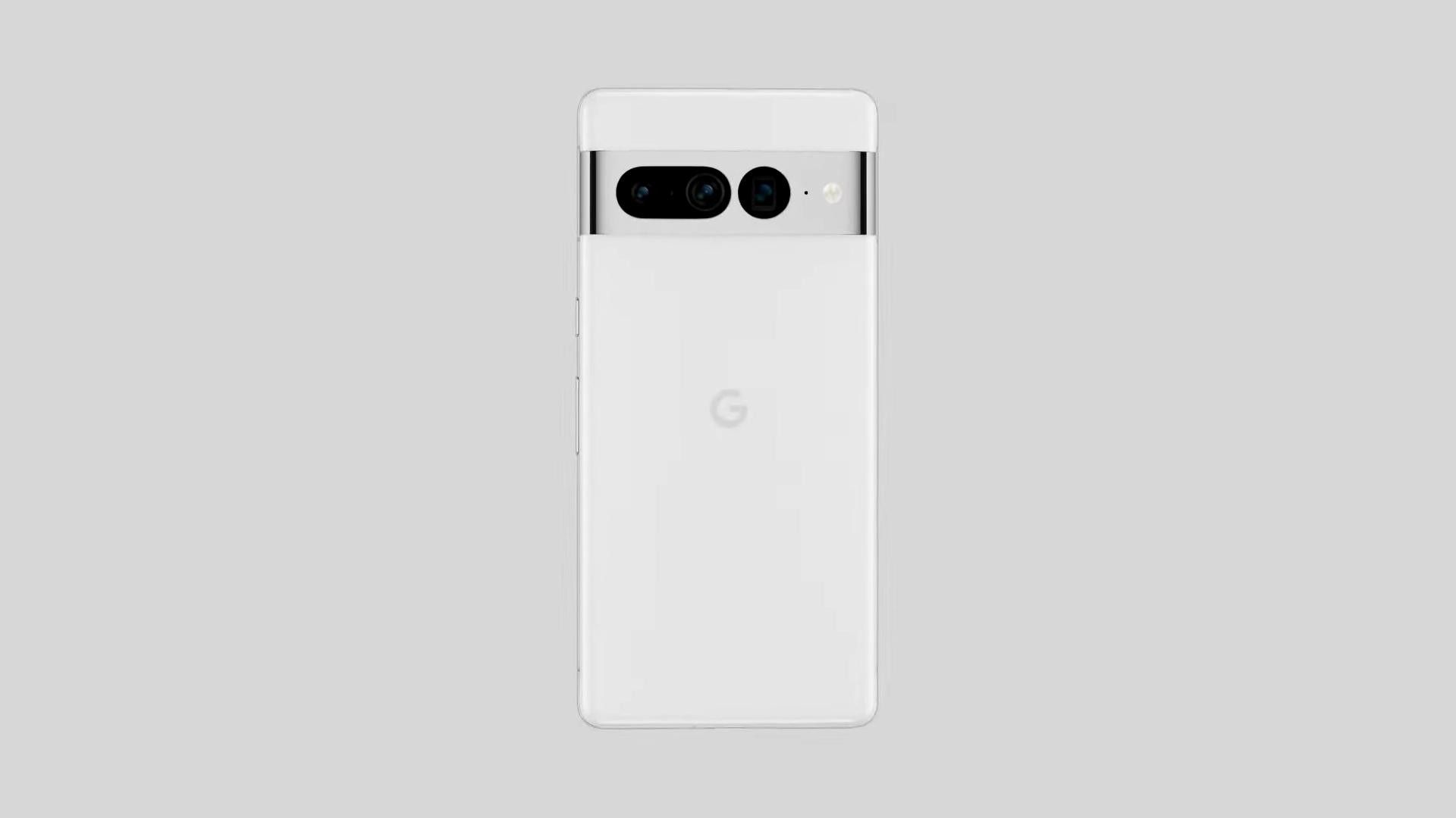 A back angle product image of pixel 7 pro