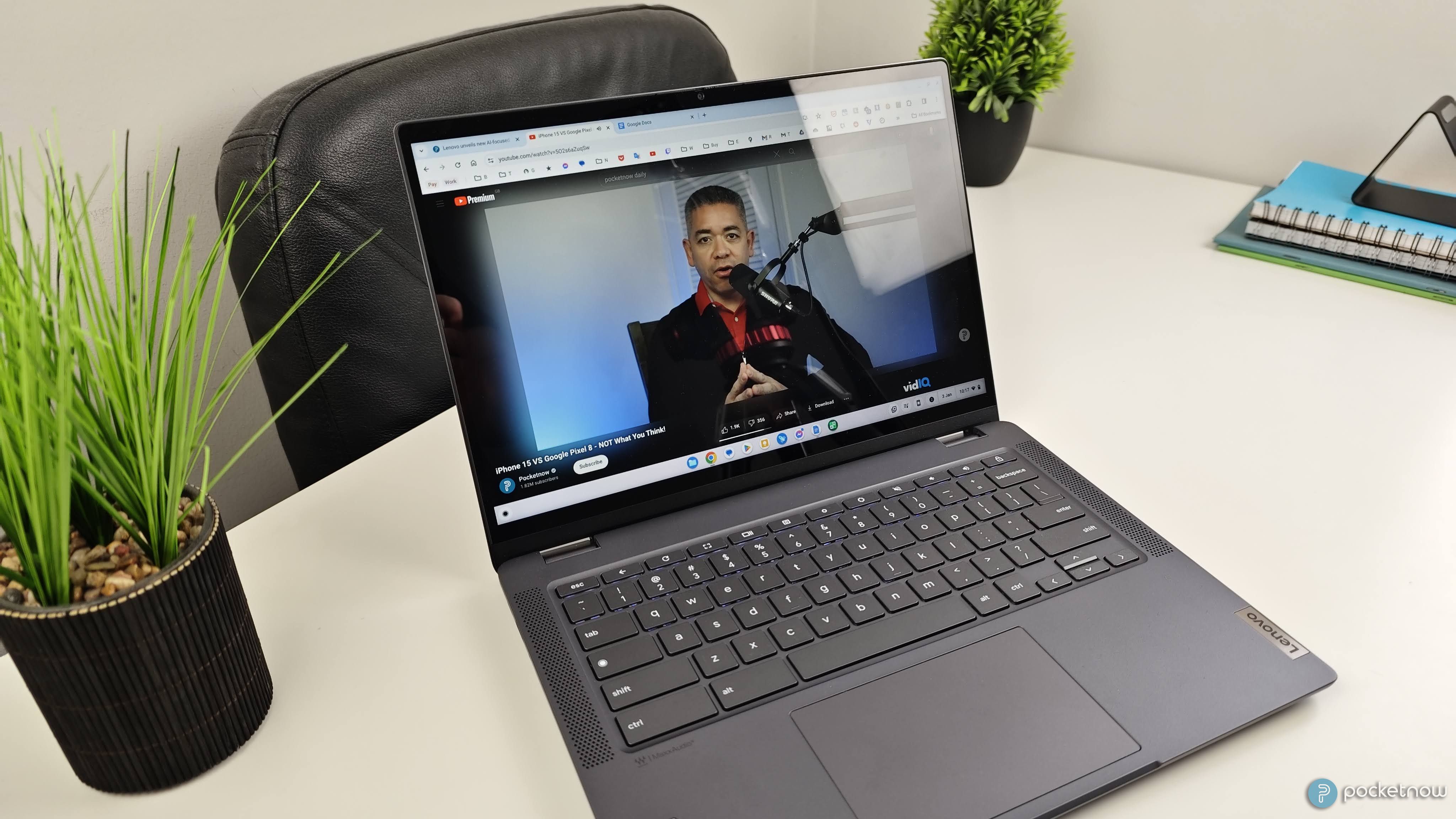 Lenovo IdeaPad Flex 5i Chromebook Plus Review - 17
